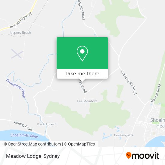 Meadow Lodge map