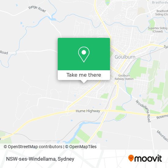 NSW-ses-Windellama map