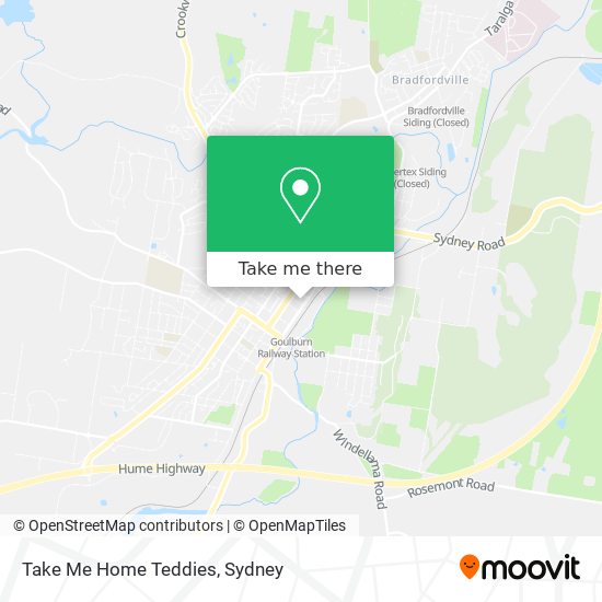 Take Me Home Teddies map