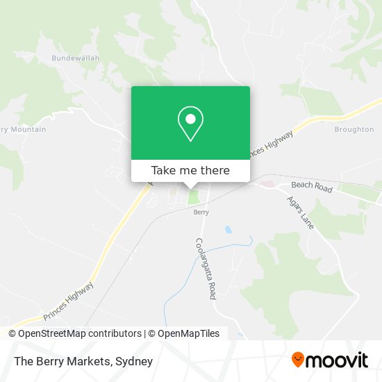 The Berry Markets map