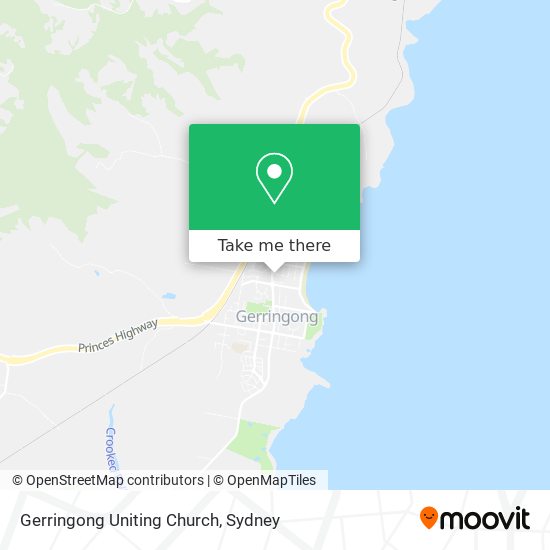Gerringong Uniting Church map