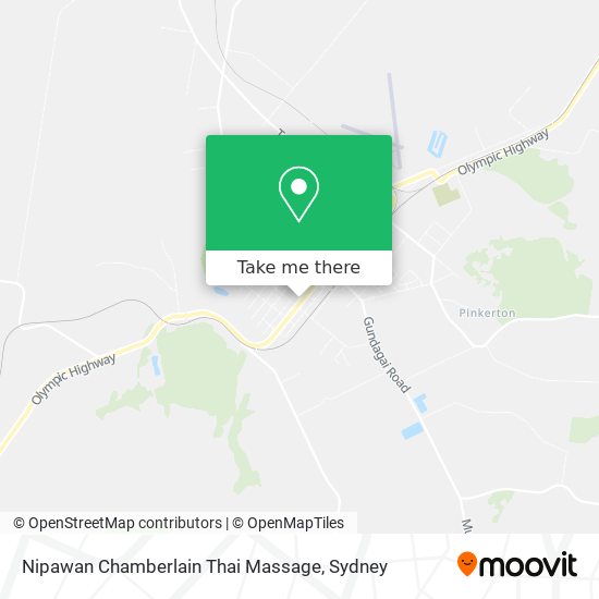 Nipawan Chamberlain Thai Massage map