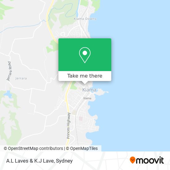 A.L Laves & K.J Lave map