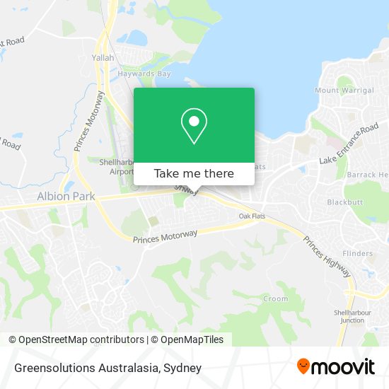 Greensolutions Australasia map