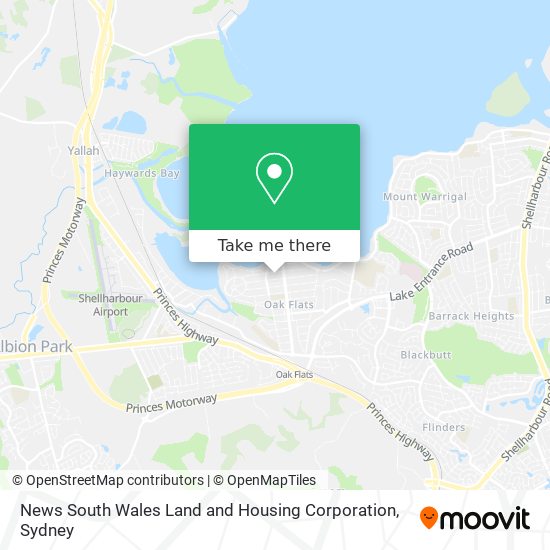 News South Wales Land and Housing Corporation map