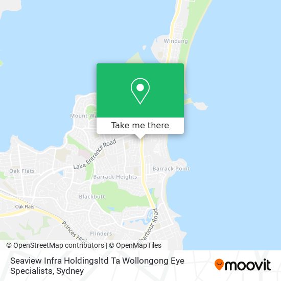 Seaview Infra Holdingsltd Ta Wollongong Eye Specialists map