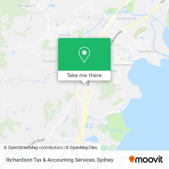 Richardson Tax & Accounting Services map
