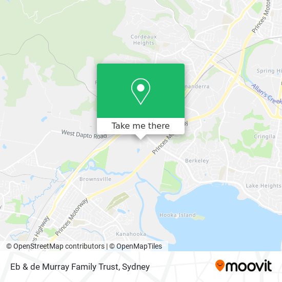 Eb & de Murray Family Trust map
