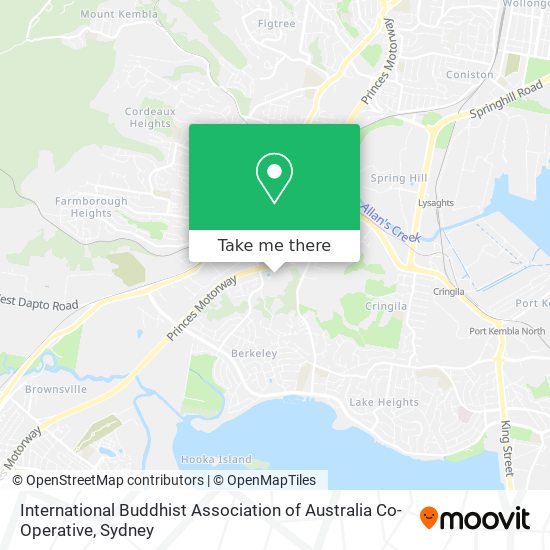 Mapa International Buddhist Association of Australia Co-Operative