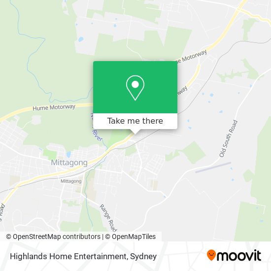 Highlands Home Entertainment map
