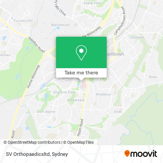 SV Orthopaedicsltd map