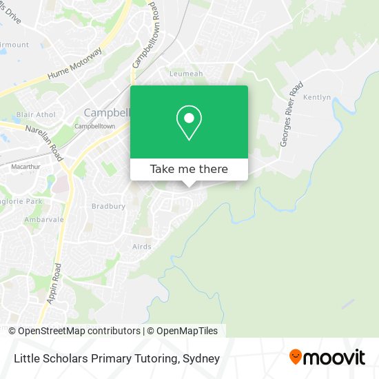 Little Scholars Primary Tutoring map