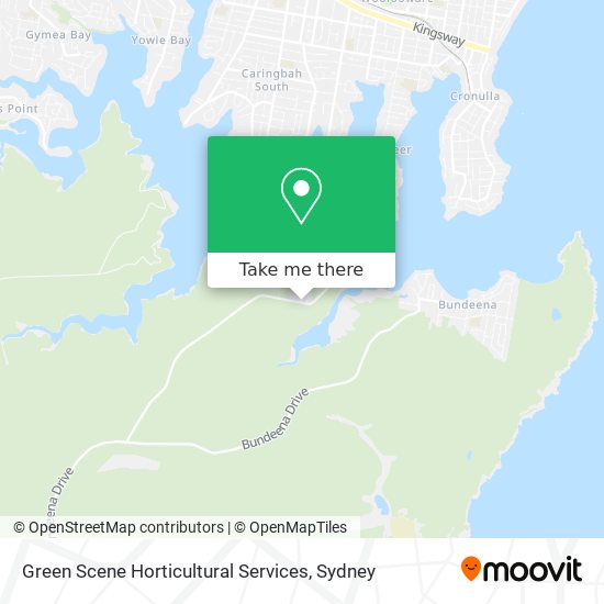 Green Scene Horticultural Services map