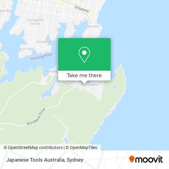 Japanese Tools Australia map