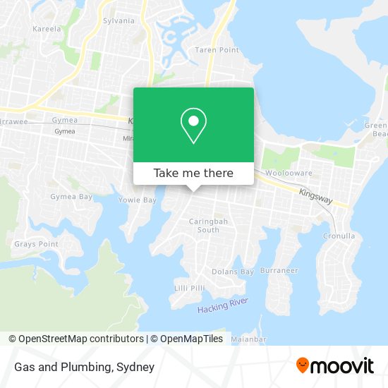 Gas and Plumbing map