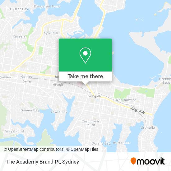 The Academy Brand Pt map