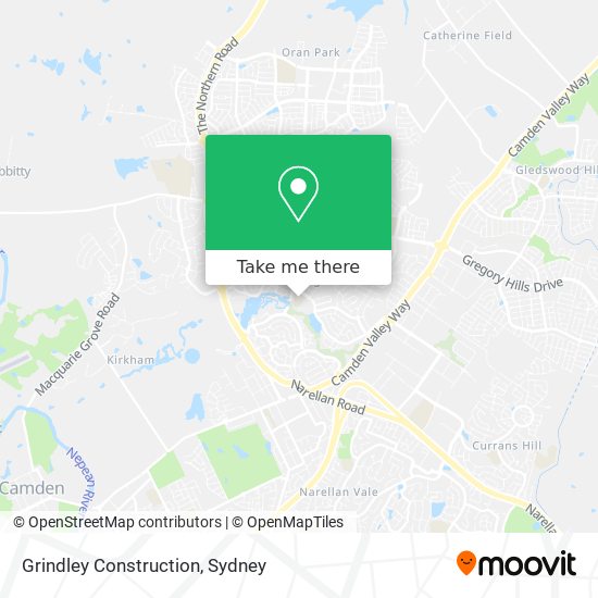 Grindley Construction map