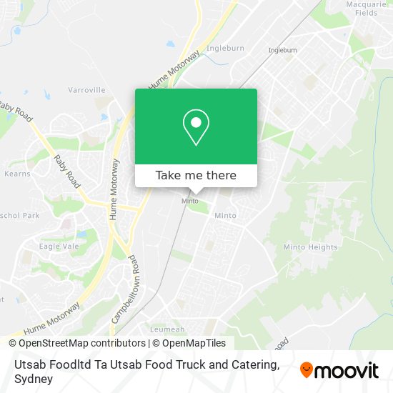 Mapa Utsab Foodltd Ta Utsab Food Truck and Catering