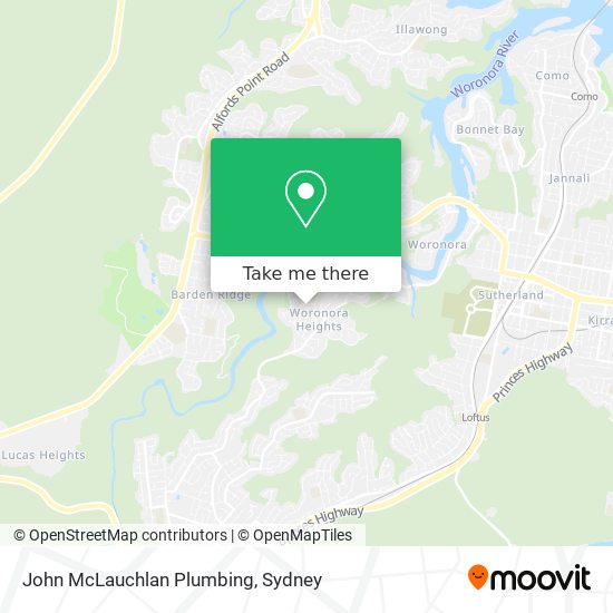 John McLauchlan Plumbing map