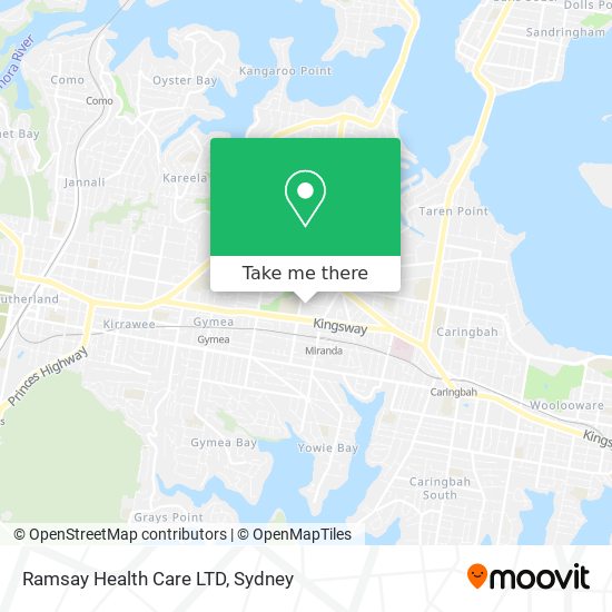 Ramsay Health Care LTD map