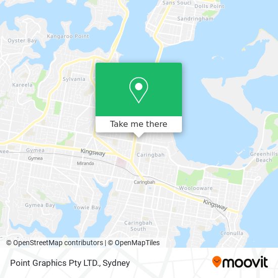 Point Graphics Pty LTD. map