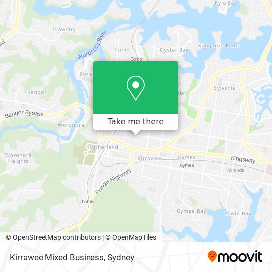 Kirrawee Mixed Business map