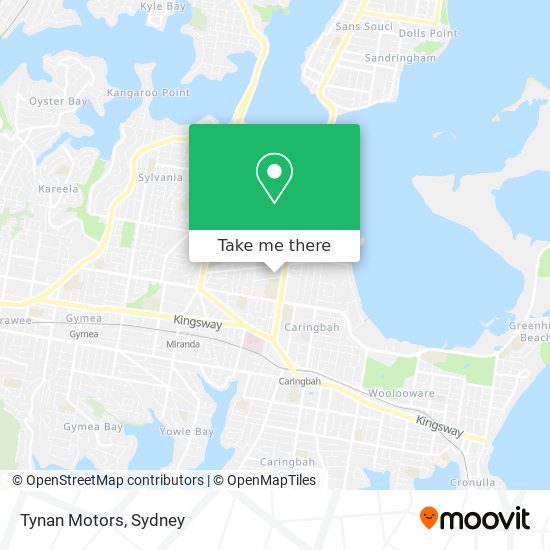 Tynan Motors map