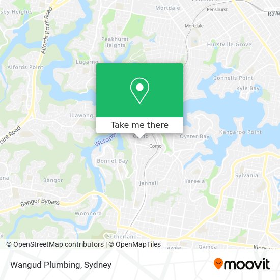 Wangud Plumbing map