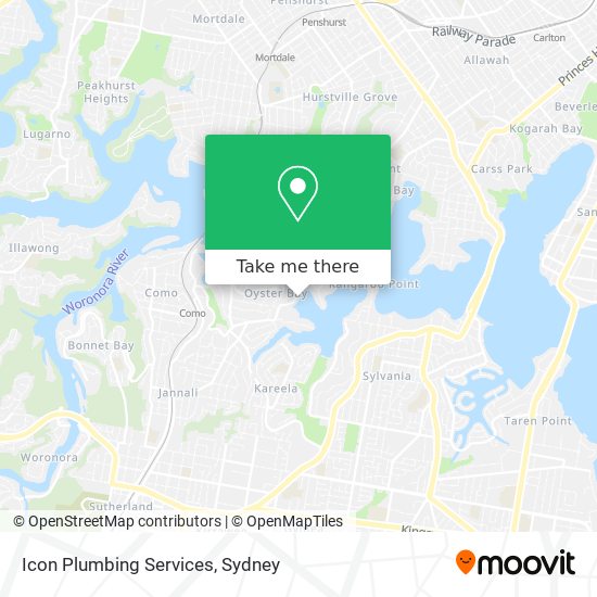 Icon Plumbing Services map