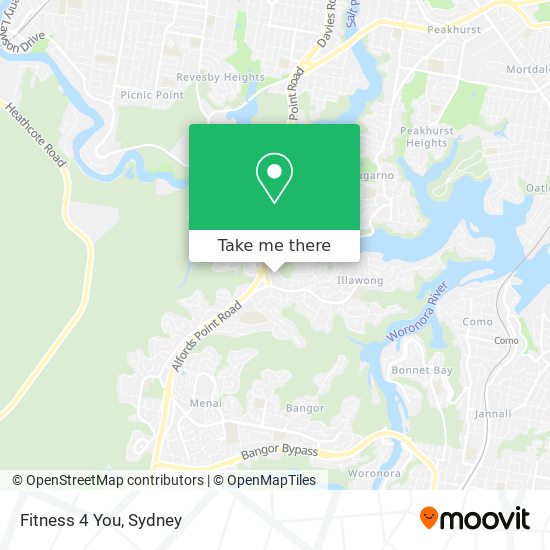 Fitness 4 You map
