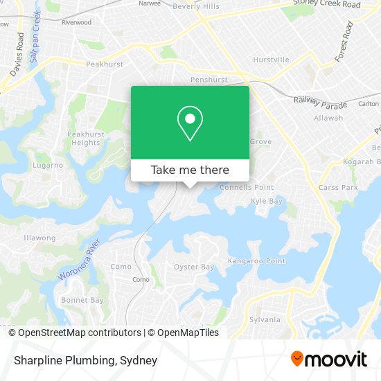 Sharpline Plumbing map