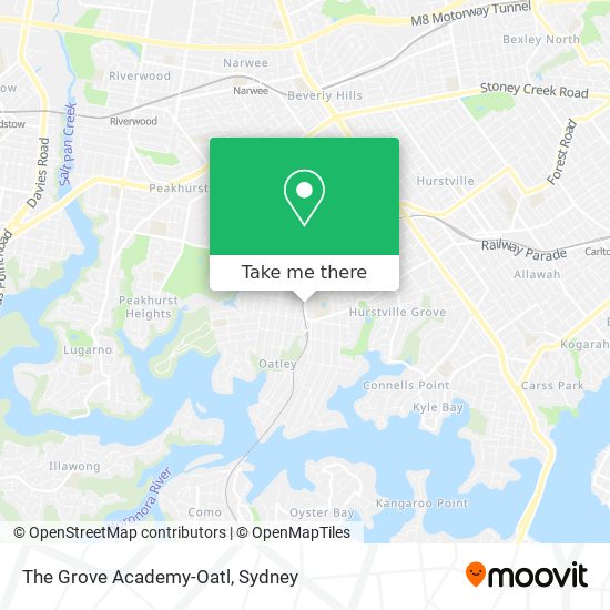 The Grove Academy-Oatl map