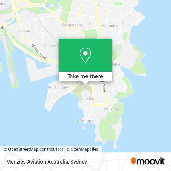 Menzies Aviation Australia map