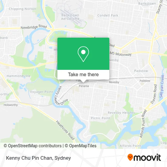 Kenny Chu Pin Chan map