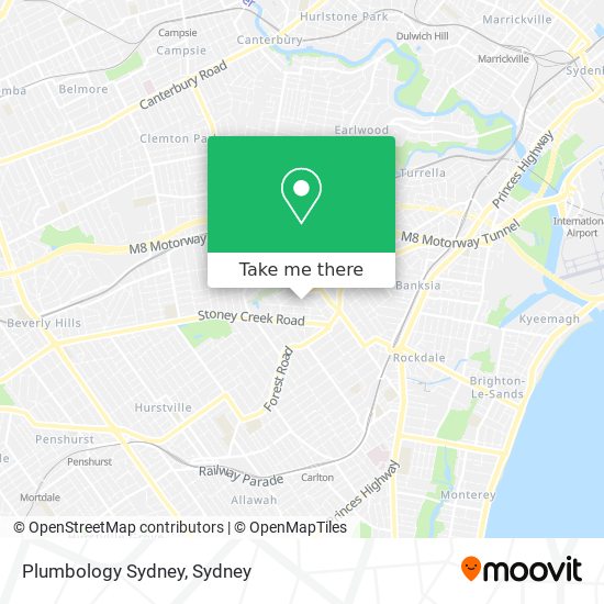 Plumbology Sydney map