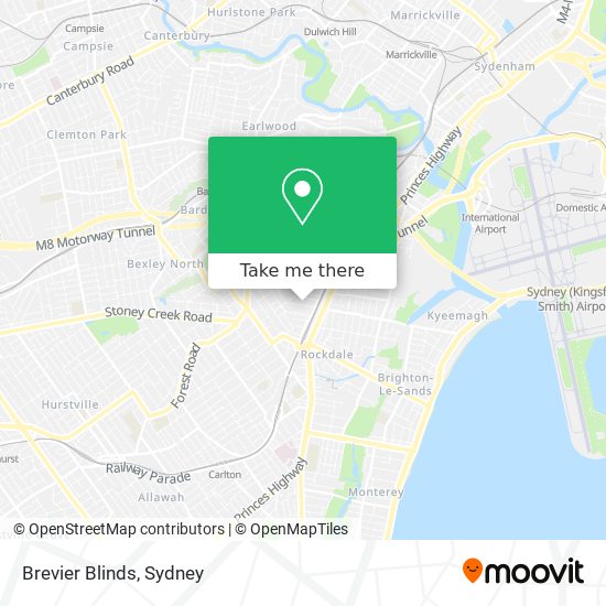 Brevier Blinds map