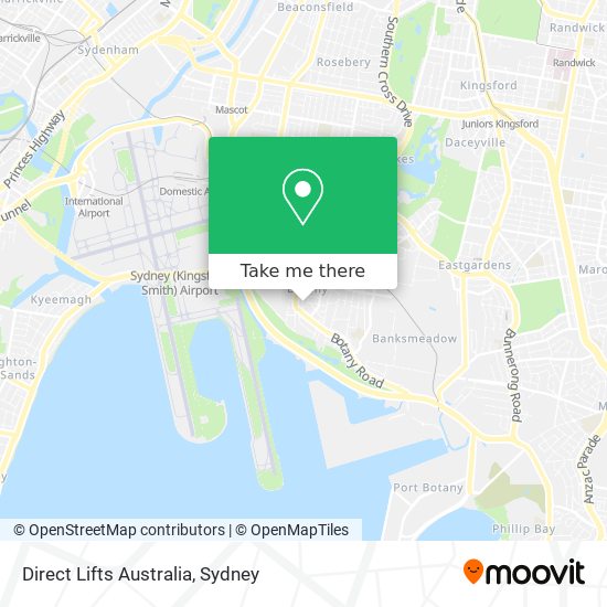 Mapa Direct Lifts Australia