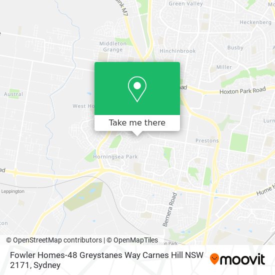 Fowler Homes-48 Greystanes Way Carnes Hill NSW 2171 map