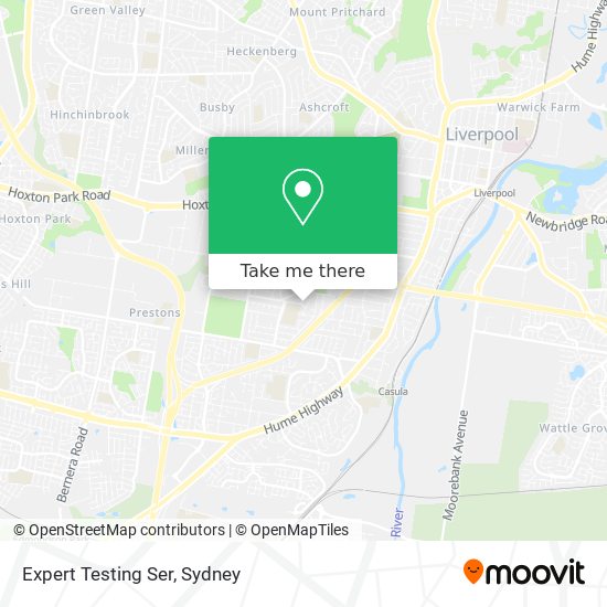 Expert Testing Ser map