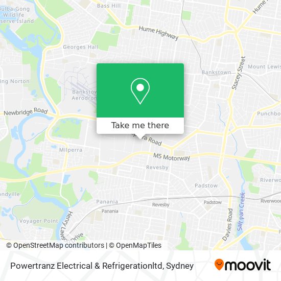 Mapa Powertranz Electrical & Refrigerationltd