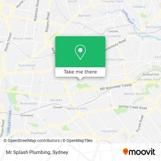 Mr Splash Plumbing map