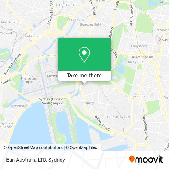 Ean Australia LTD map