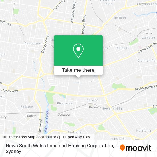 Mapa News South Wales Land and Housing Corporation