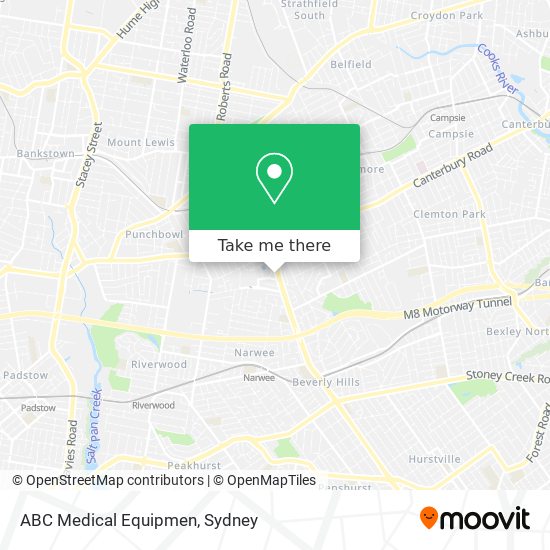 ABC Medical Equipmen map