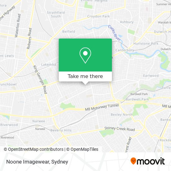 Noone Imagewear map