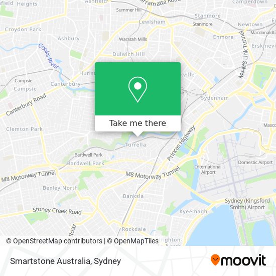 Smartstone Australia map