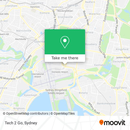 Tech 2 Go map