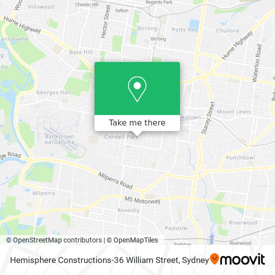 Hemisphere Constructions-36 William Street map