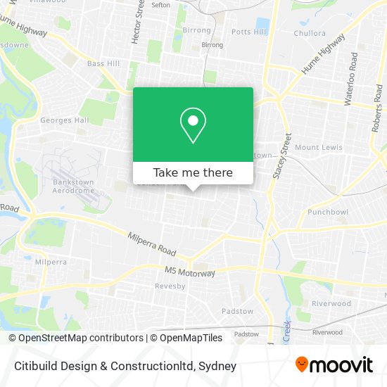 Mapa Citibuild Design & Constructionltd