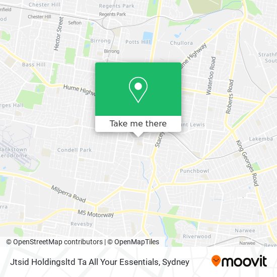 Jtsid Holdingsltd Ta All Your Essentials map